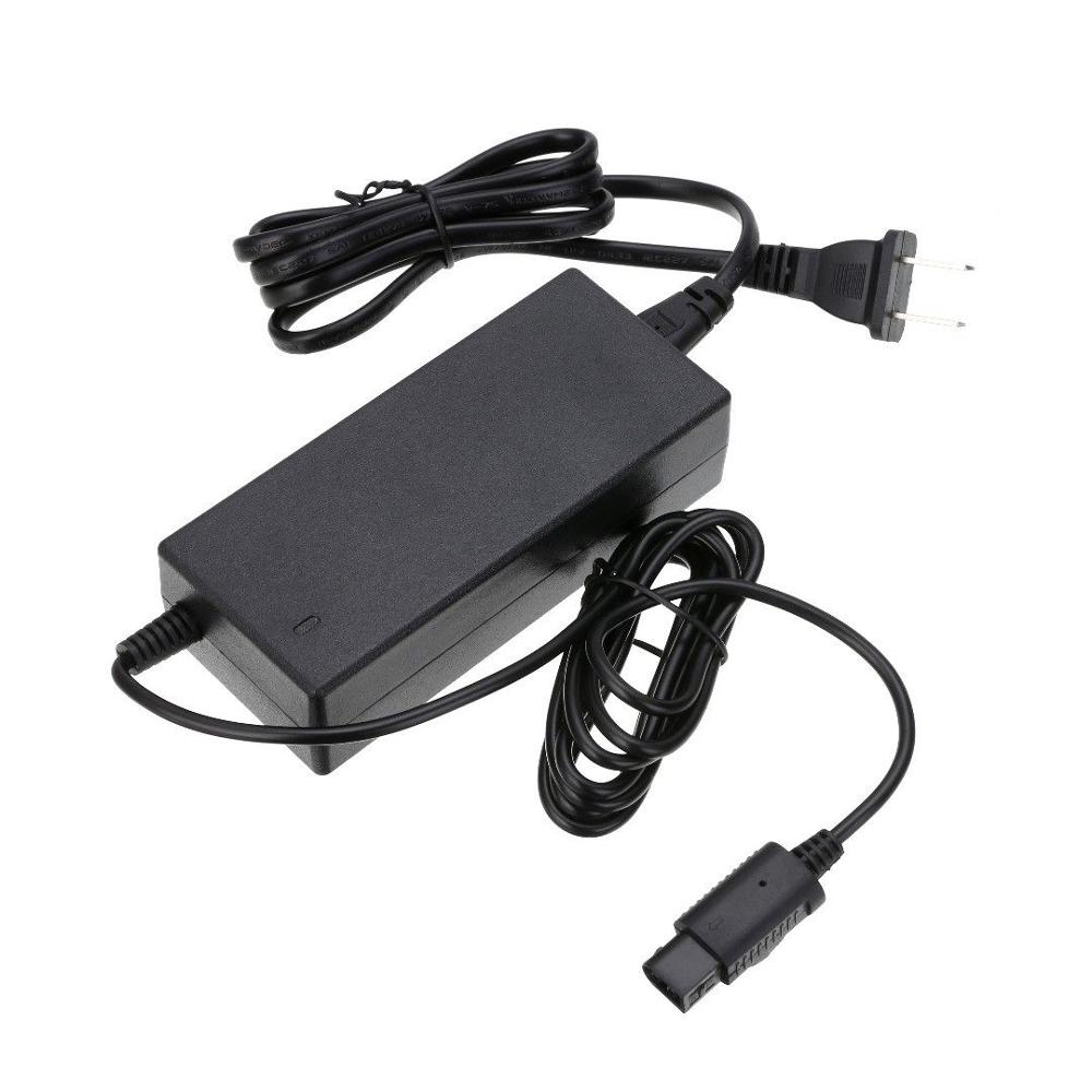 Сменный блок питания, адаптер, кабель, шнур, провод для Gamecube для NGC, адаптер переменного тока, шнур питания