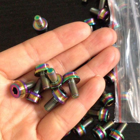 M5x10 gr5 титановый болт с головкой