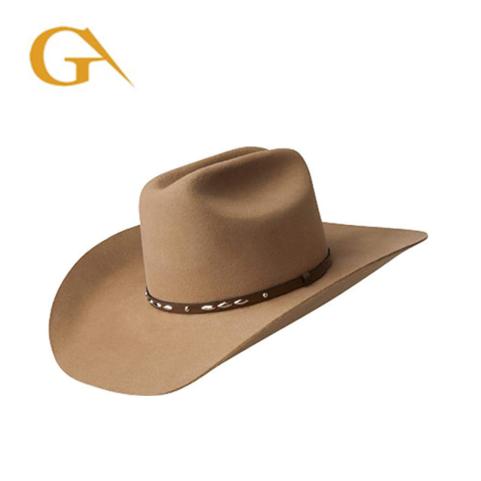 High Quality Customized Logo Fedora Hat Cowboy Hat