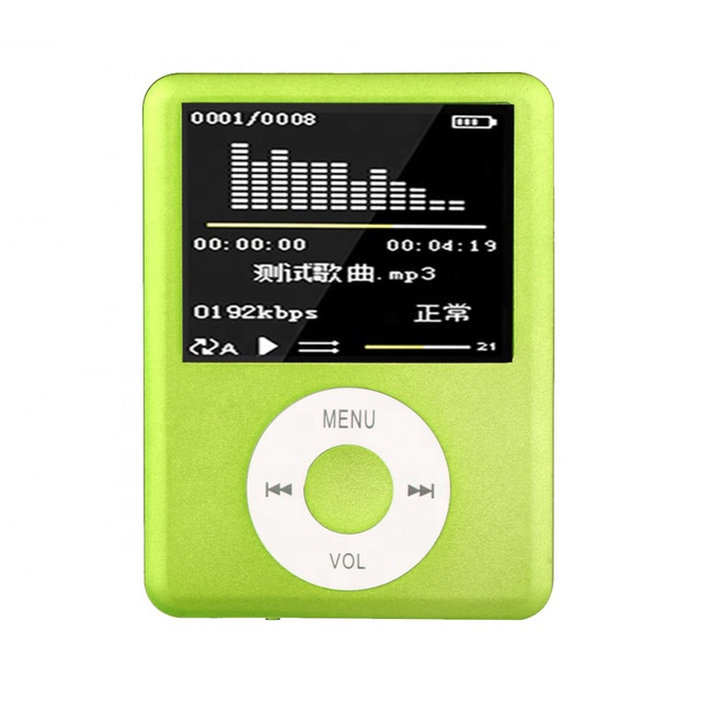 Mini Mp4 песни Бесплатная загрузка Видео портативные mp3 / mp4 песни музыкальные плееры для подарка с экраном для продажи