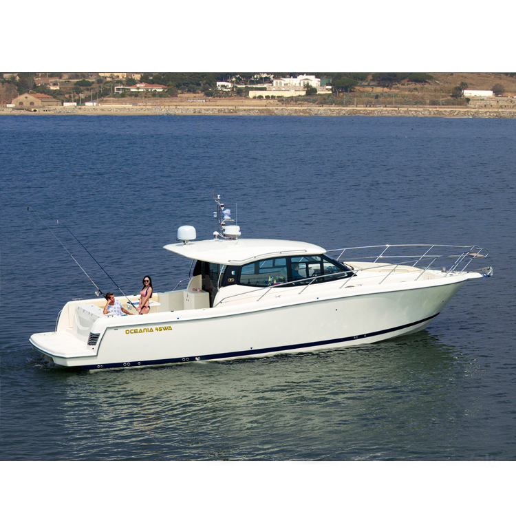 Роскошная яхта из стекловолокна OCEANIA 45, продажа лодок, сделано в Китае