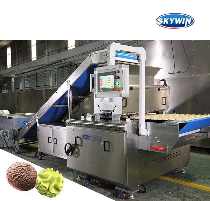 Производитель Skywin, заводская цена, автоматическая машина для изготовления печенья, производственная линия