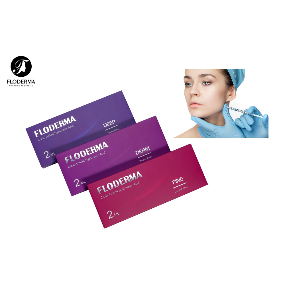 Глубокая 2 мл перекрестная Гиалуроновая кислота Floderma глубокая для формирование носа