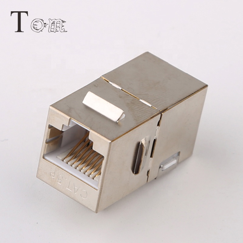 TOM MK-N-43 RJ45 Женский к женскому stp cat5e встроенный соединитель