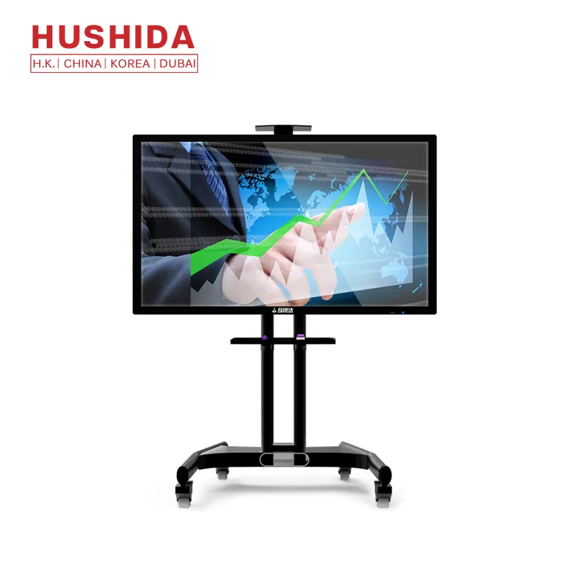 Hushida 65inch Electronic Whiteboard for Kids Interactive Whiteboard Led 50 000 Hrs HSD-JXCM-65 350cd/m2 1080 H *1920 V  6.5ms