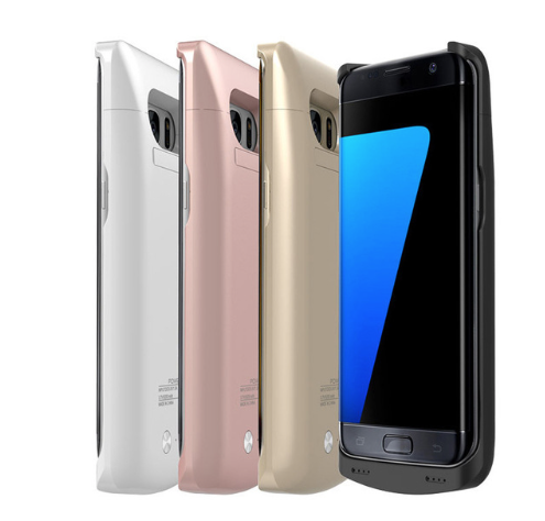 5200 мАч батарея чехол для Samsung S7 край случае внешнего аккумулятора Power Bank Тонкий зарядки телефона тонкий дополнительный