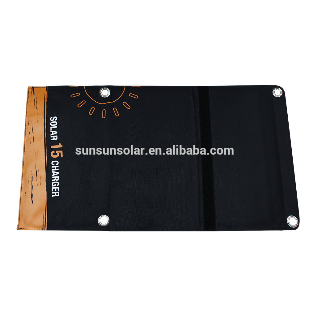 SUNSUN солнечное зарядное устройство рюкзак 15 w 5 V