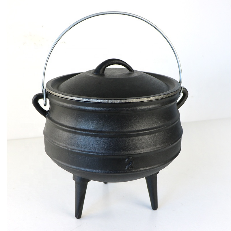 Чугун Южная Африка три леггинсы potjie горшок