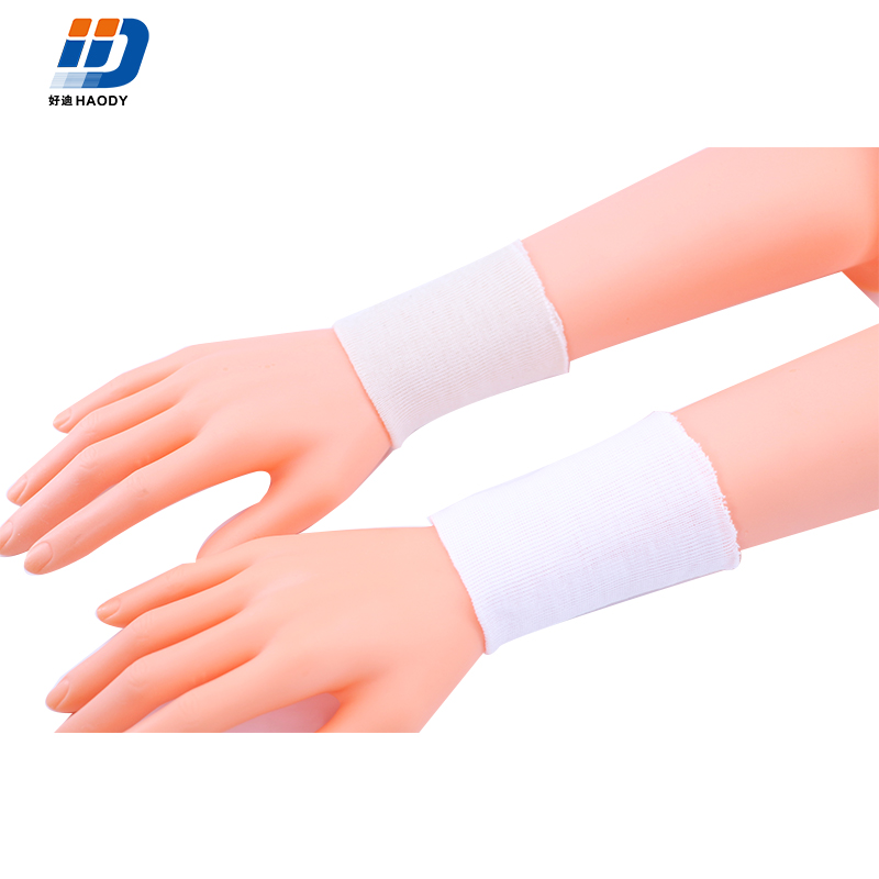 Skillful manufacture customized rib knit cuff for surgical gown