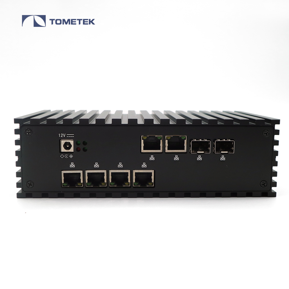 Мульти lAN celeron 3867u промышленный тонкий клиент мини ПК