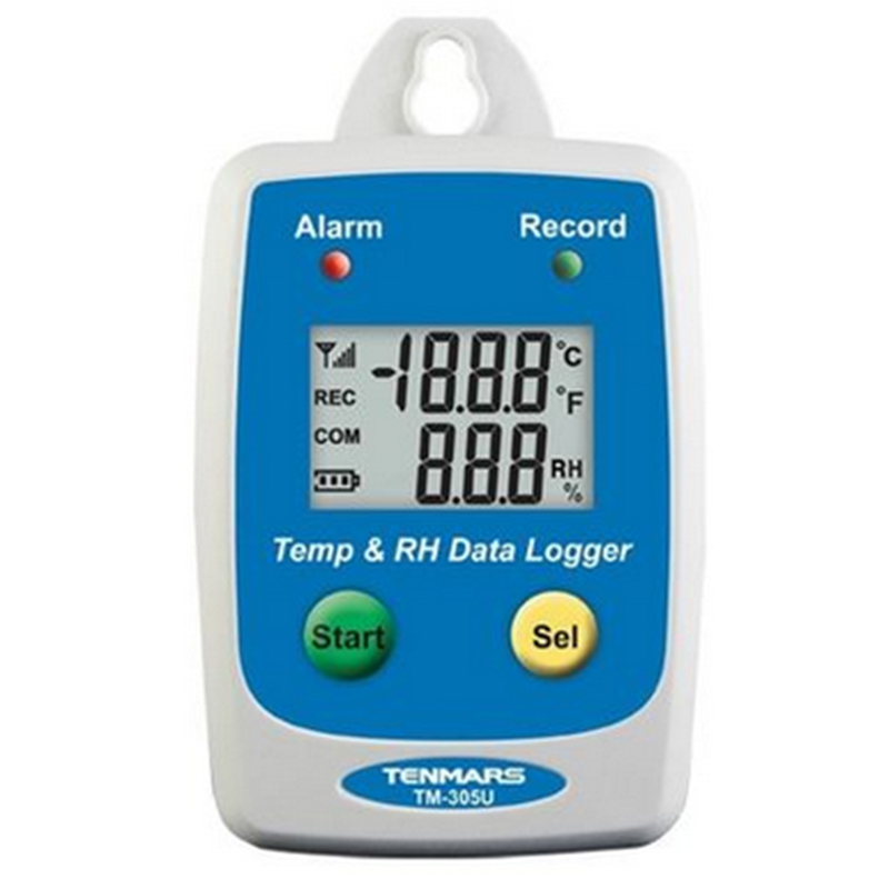 Tenmars TM-305U температура влажности Datalogger USB интерфейс