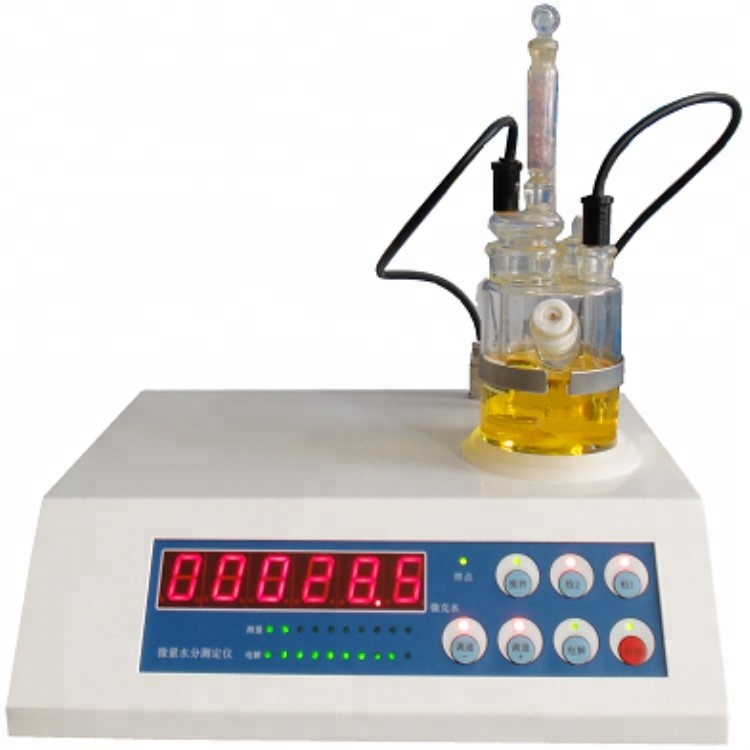 Digital Laboratory Equipment Karl Fischer Oil in Water Analyzer / Karl Fischer Titration Apparatus