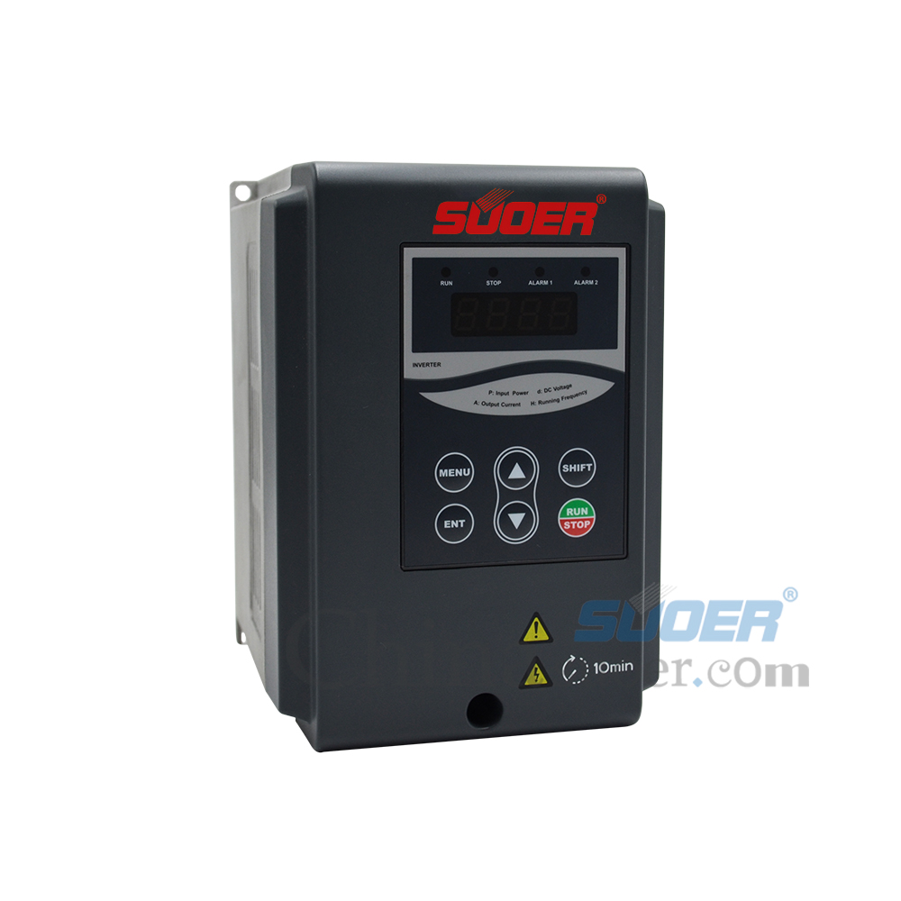 Suoer dc ac 220 кВт в однофазный солнечный насос инвертор с mppt и vfd инвертор для солнечной насосной системы