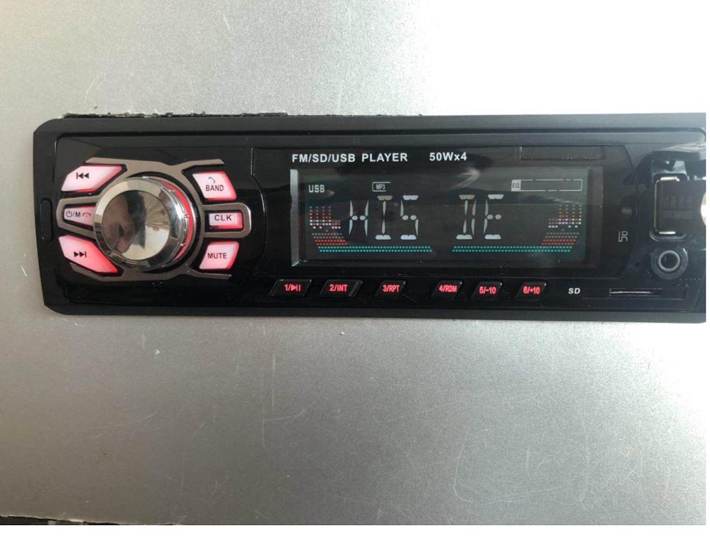 Универсальная автомобильная Фиксированная панель XinYoo, стерео-система с MP3, USB, SD, AUX, аудио, автомобильный радиоплеер, MP5-плеер