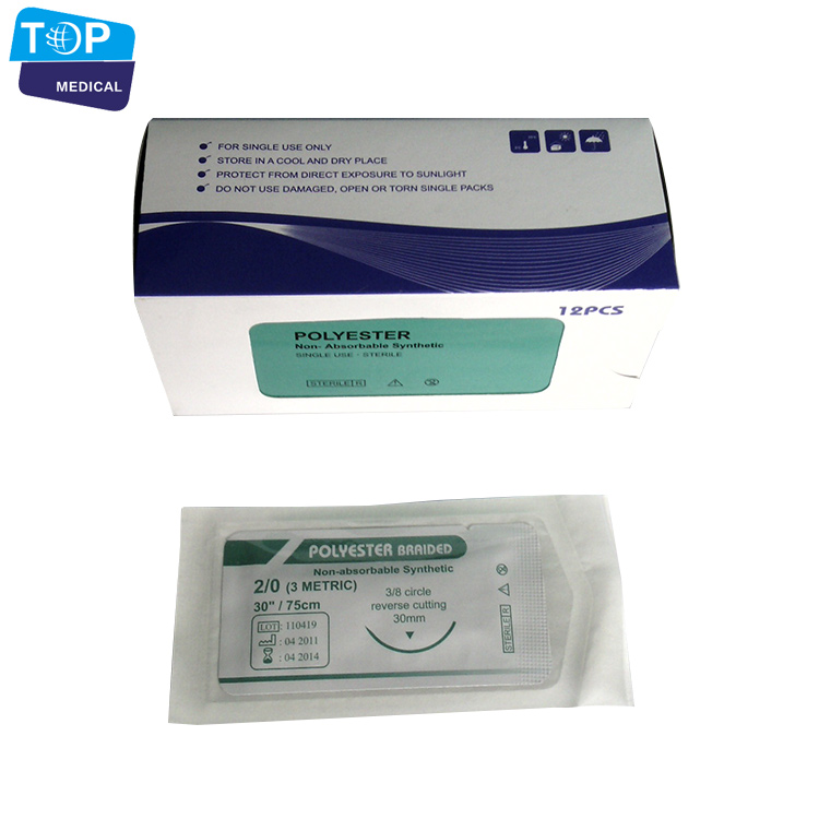 Hot Selling Factory Price Medical Surgical Suture Thread Needle
