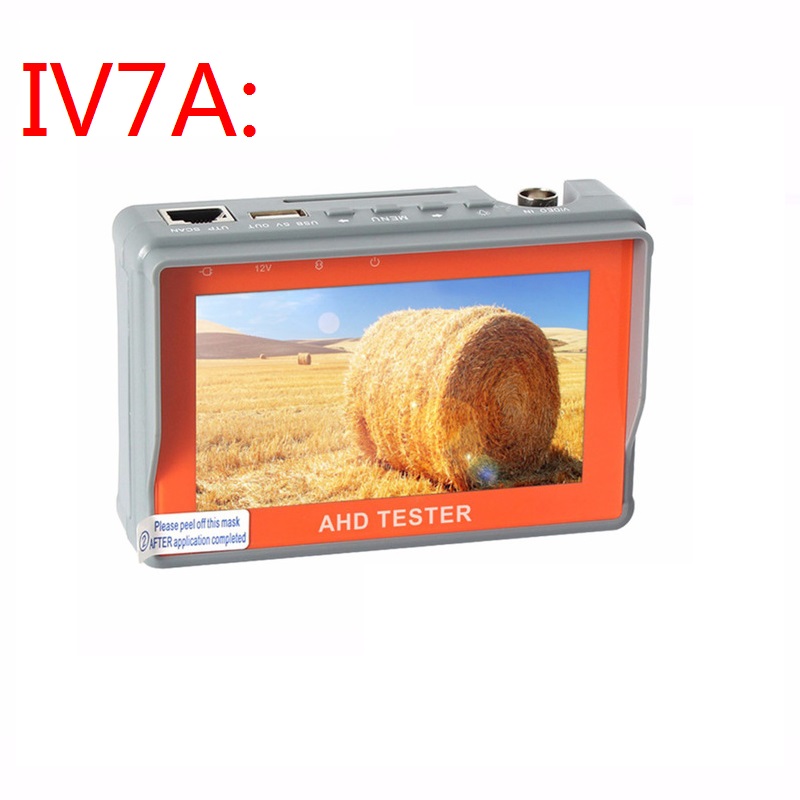 2 в 1 HD AHD Тестер CCTV тестер монитор AHD 1080P CVBS аналоговые камеры тест PTZ UTP кабель 12 В
