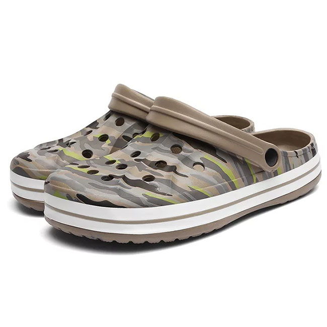 Shoes Sandals Custom Slides Footwear Camouflage Personalized Print Unisex Men Slipper
