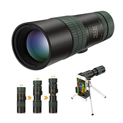 SRATE высокой мощности 8-24x30 зум Мини Монокуляр для смартфона
