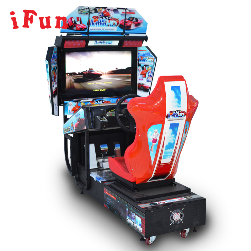Outrun с управлением с помощью монетного автомобиль гоночный симулятор видео аркадная игра для игровой зоны