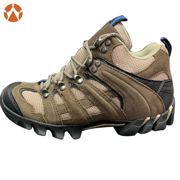 suede leather waterproof kids hiking shoes