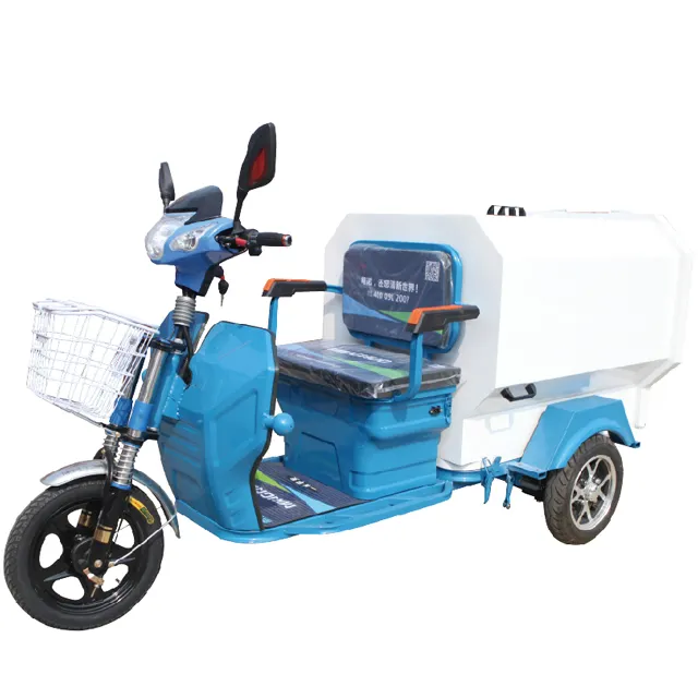 Small Tricycle Garbage Truck MN-H30D Electric Garbage Collection Tricycle Small Size Garbage Truck