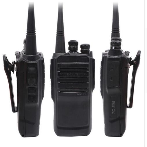 TC-508 портативный двухстороннее радио TC508 бизнес радио TC-500S UHF VHF ручной иди и болтай Walkie Talkie с литий-ионным аккумулятором