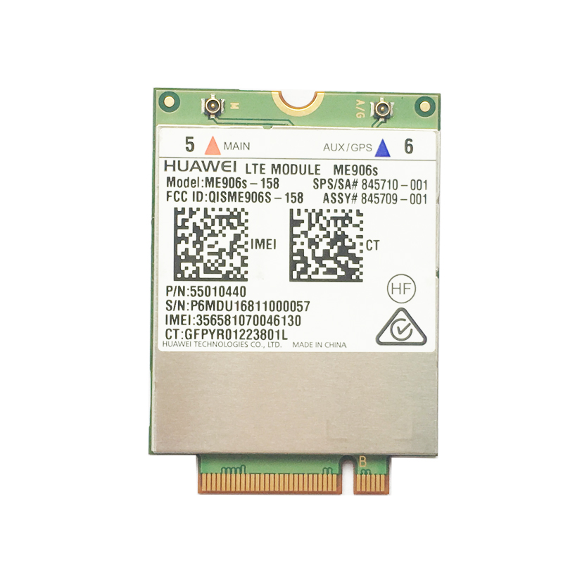 Мобильная широкополосная карта для HP LT4132 LTE HSPA + 4G модуль Huawei ME906S ME906S-158 845710-001 845709-001