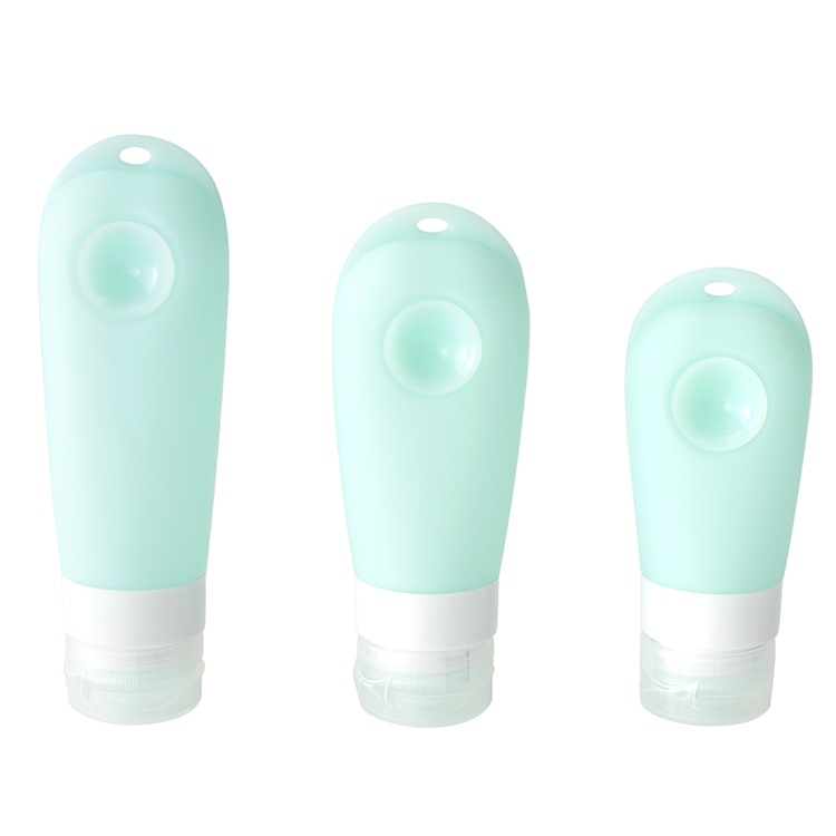 Пользовательские SiliconeTravel Set мини косметическая бутылка силиконовый набор для путешествий