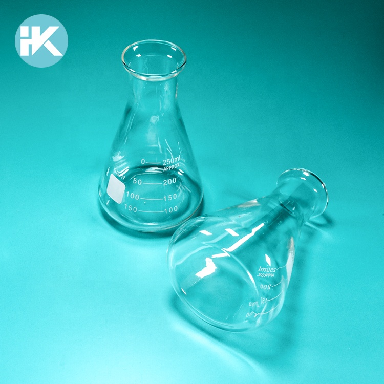 Huke Китай коническая/Erlenmeyer/Triangulation/beaker колба боросиликатный лабораторный изделия из стекла