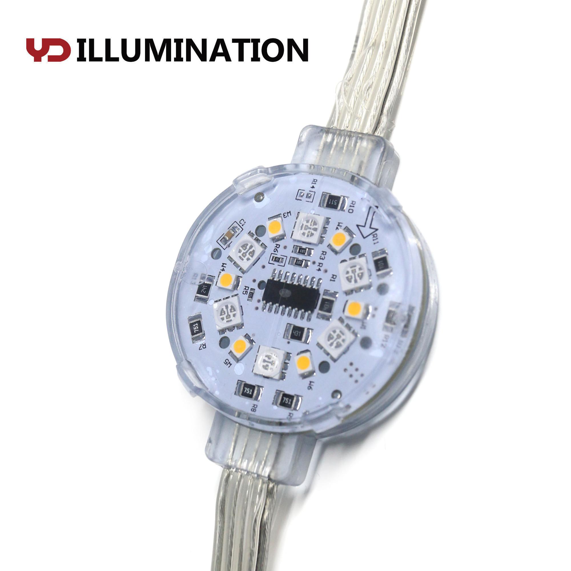 Ws2812b светодиодная матрица 3 шт. 5050 smd светодиодный модуль для наружной рекламы светодиодный дисплей