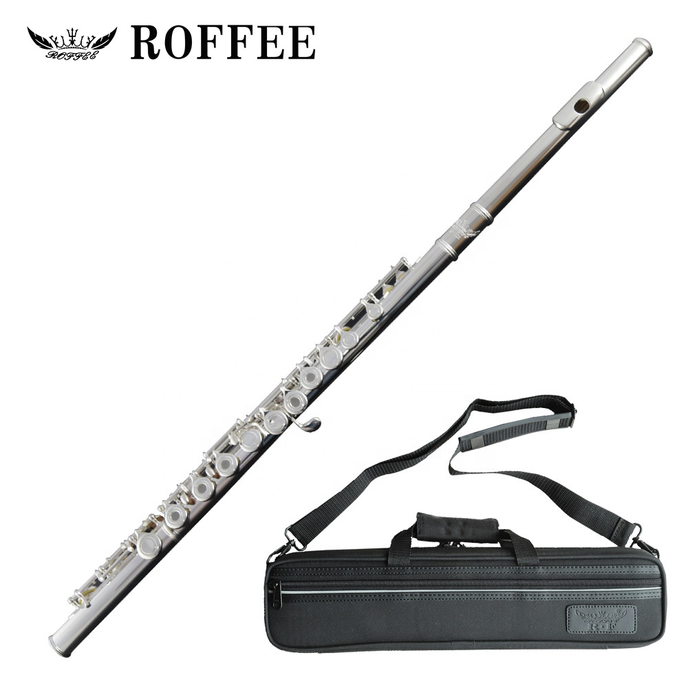 ROFFEE 22S Cupronickel Body Посеребренная Флейта с 16 отверстиями