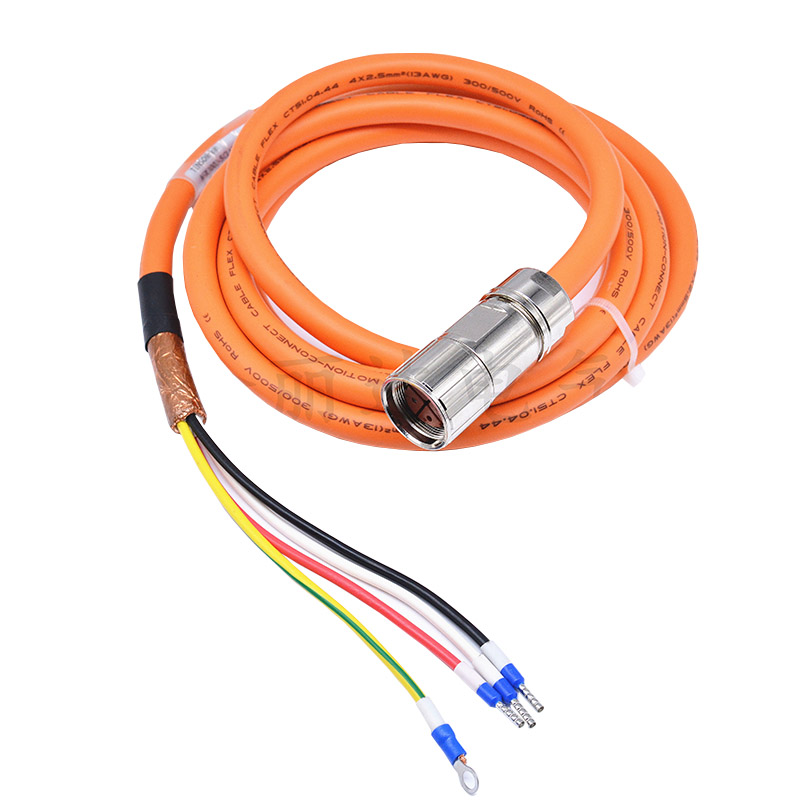 6FX3002-5CL02-1AD0 V90 Высокая инерция Серводвигатель силовой кабель 3 м для Siemens