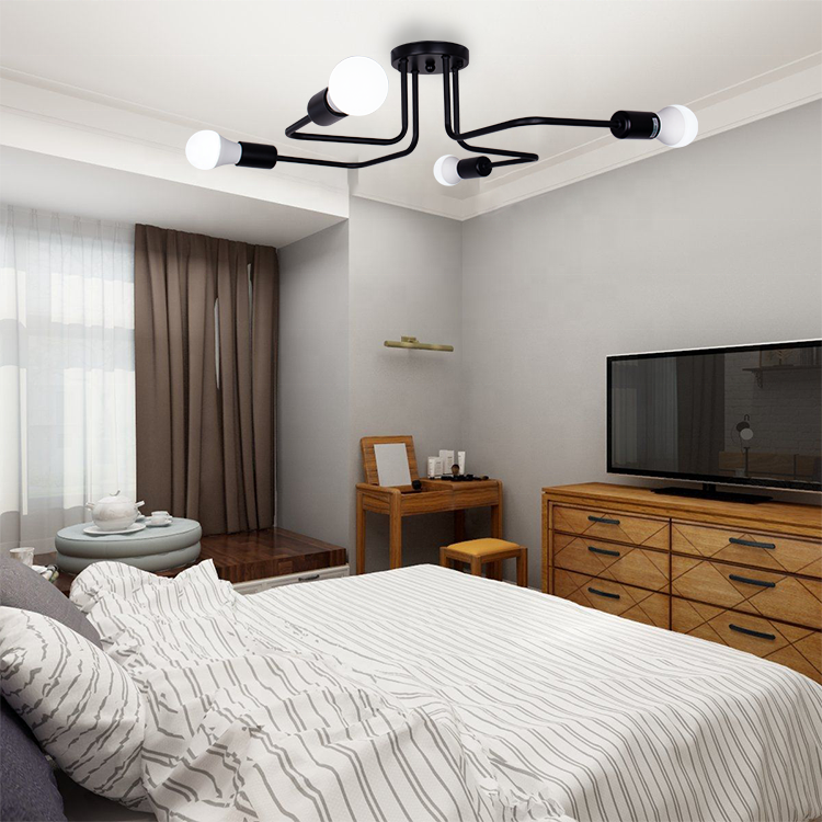 Modern design living room chandelier lamp FLUSH MOUNT surface room ceiling led lighting