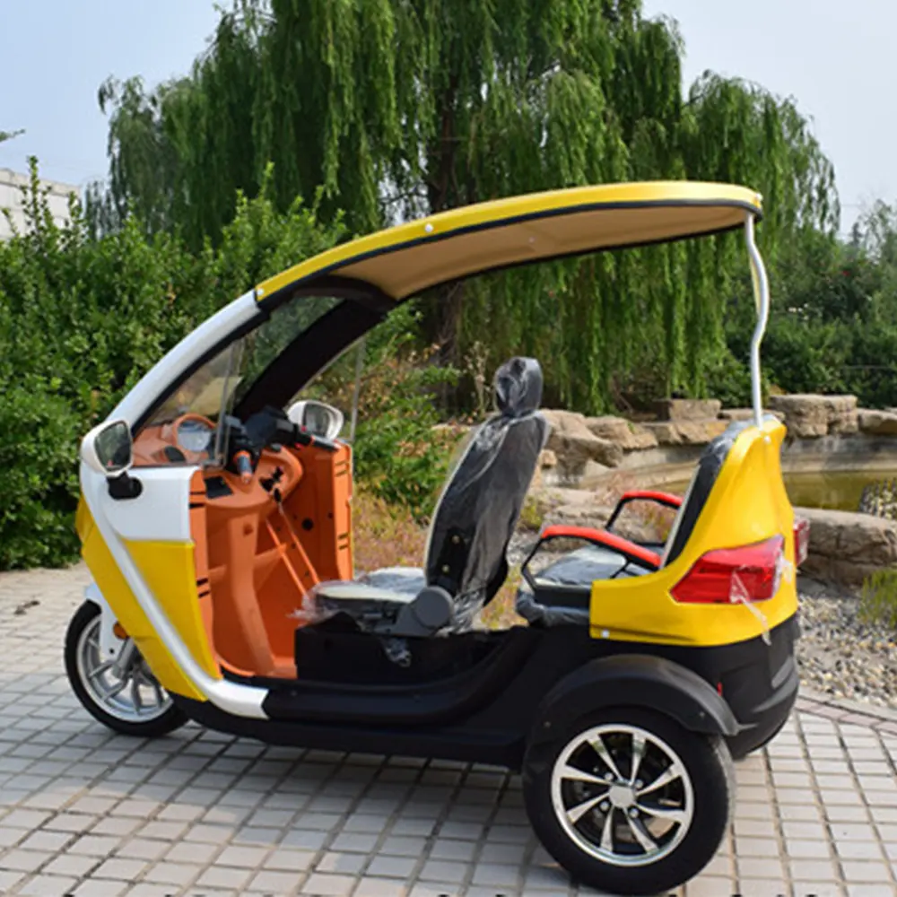 OEM custom made Electric golf cart scooter three-wheeled sightseeing car mini golf cart