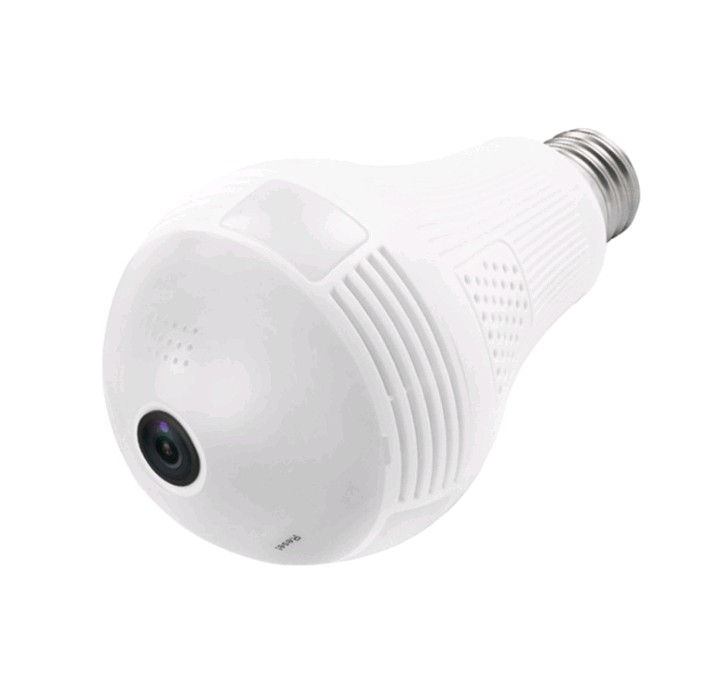 Лучшая wifi шпионская cctv камера сигнализация Заводская лампочка камера наблюдения