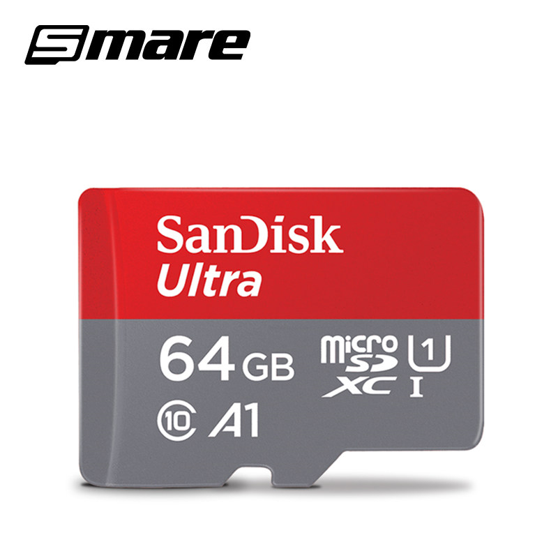 100% аутентичная оптовая продажа SanDisk 32 Гб 64 Гб 128 ГБ 256 ГБ флеш-карты Micro TF SD карты A1 Ultra Class 10 U1 U3 A1 карта памяти
