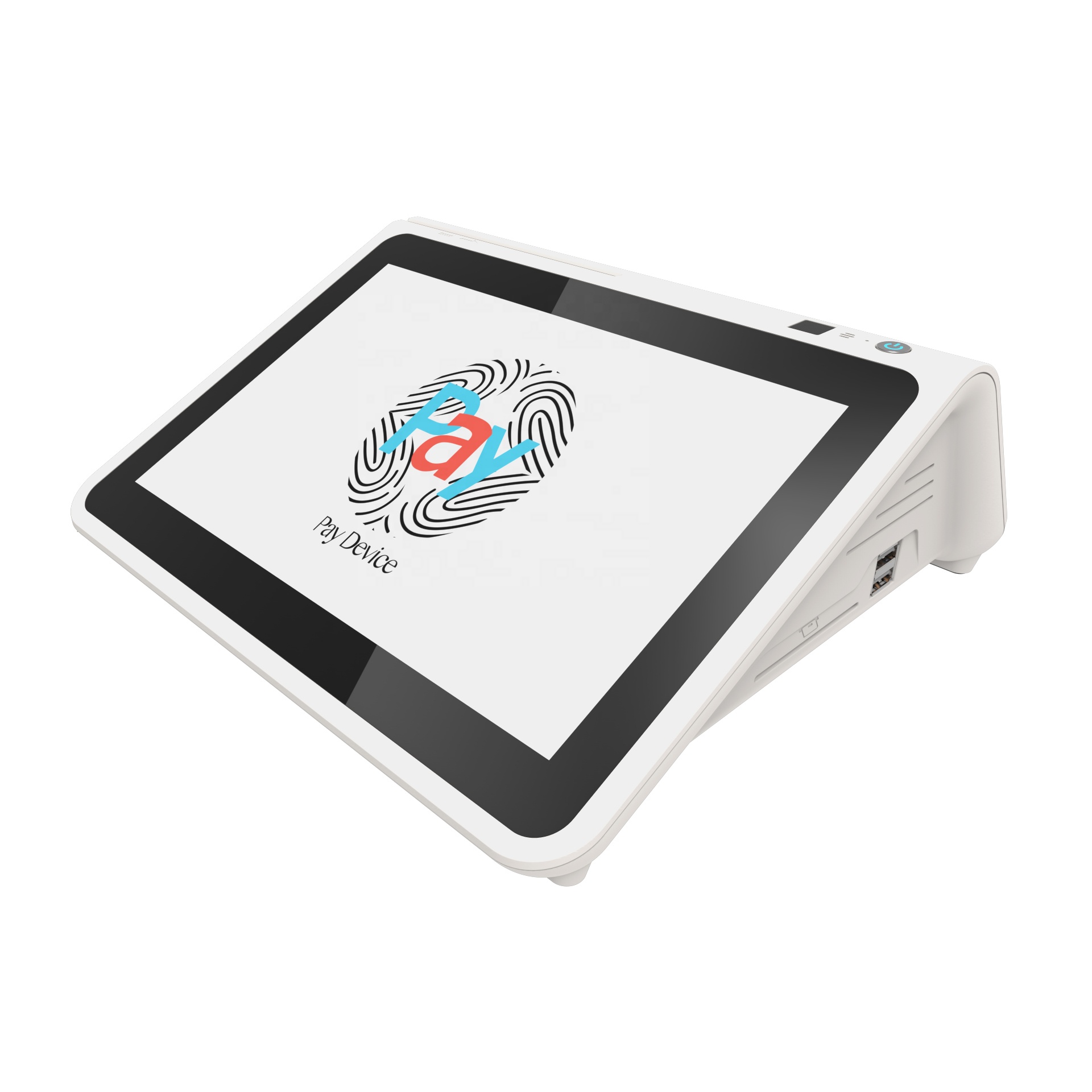 10 дюймов двойной экран android pos терминал