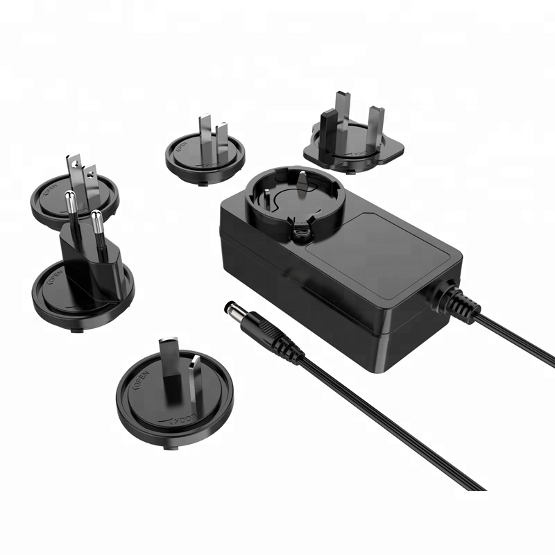Несколько Функция Великобритания ЕС AU США plug 18 в 2a ac dc адаптеры питания 36 Вт Питание