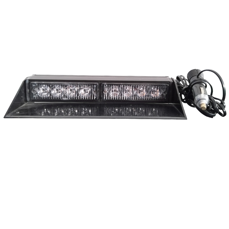 Red blue police dash light led strobe warning light