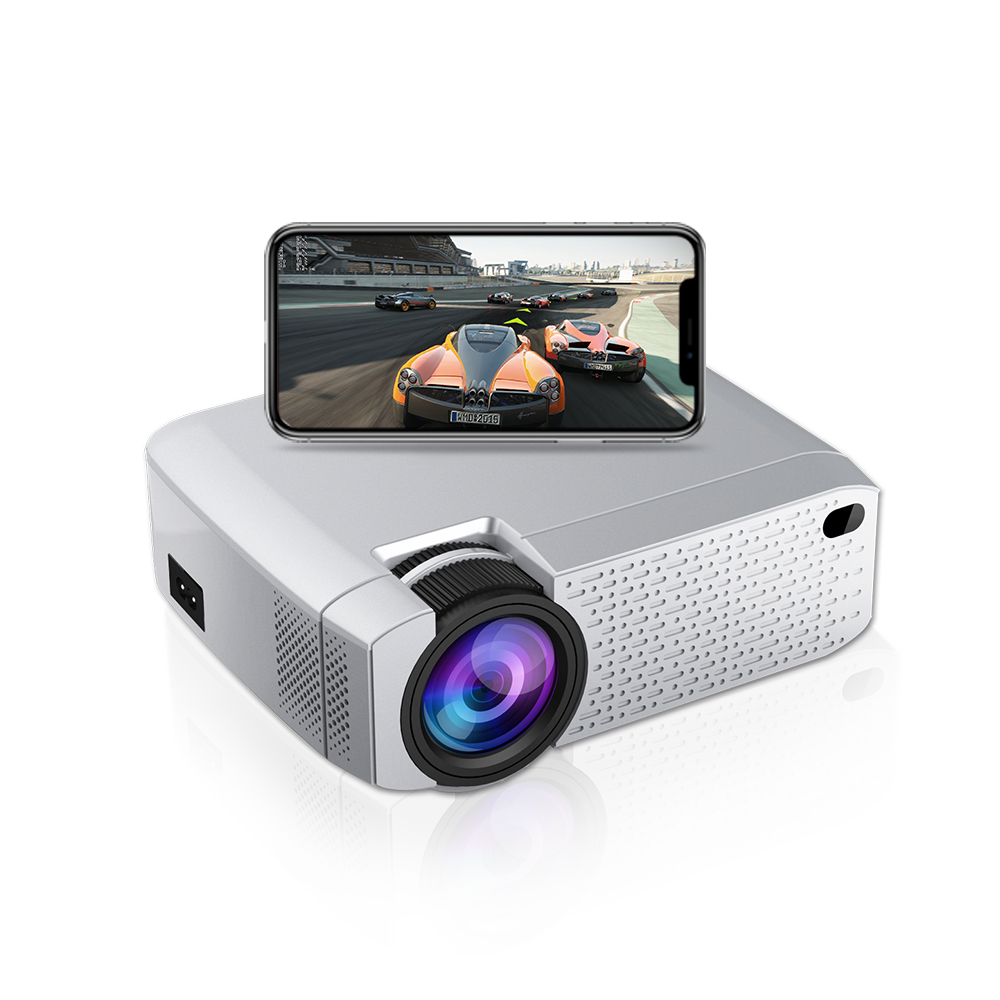 Прямая поставка с завода, СВЕТОДИОДНЫЙ Проектор Wi-Fi 1080p, домашний кинотеатр, портативный проектор, мобильный проектор