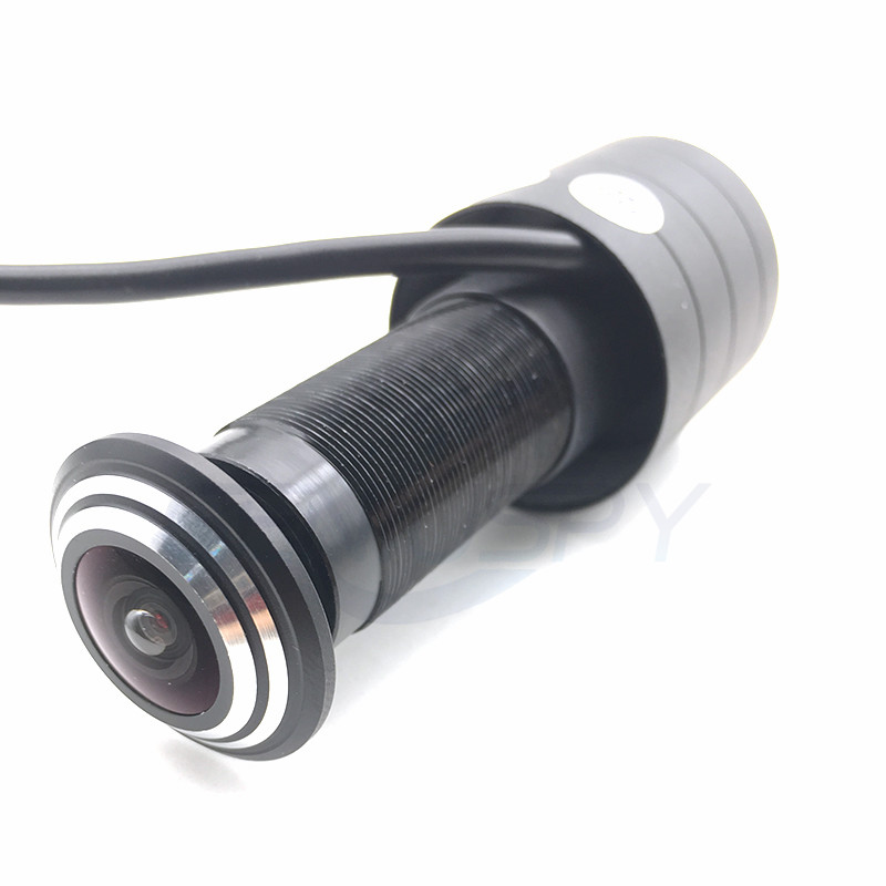 1.66MM Fisheye Lens Door Hd Camera Eye Viewer Peephole 1080P 2MP Free Driver Wide Angle Usb Web Cam