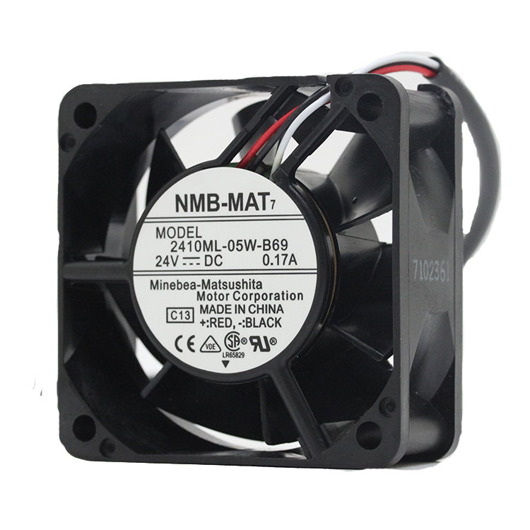 Электрический вентилятор NMB 2410ML-05W-B69 для драйвера усилителя Fanuc