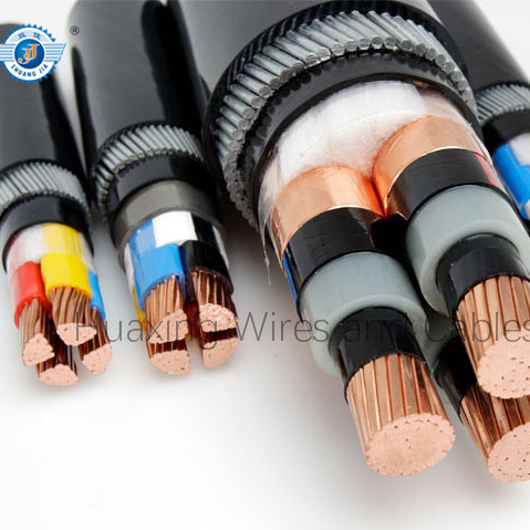 35mm2 XLPE изолированный и ПВХ обшит силовой кабель