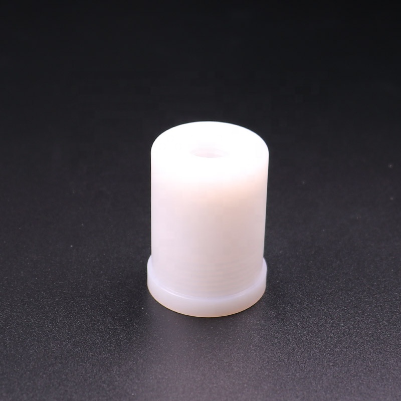China Manufacturers CNC Plastic Turning Parts Nylon PTFE Bushes Part