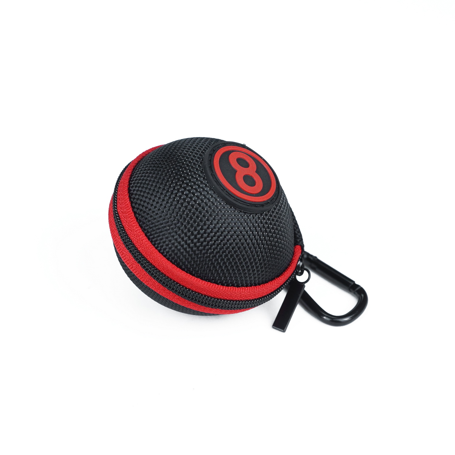 Красный/белый/синий-Clip-on Cue Ball Case Cue ball bag для крепления кия шары, бильярдные шары к вашему кию случае