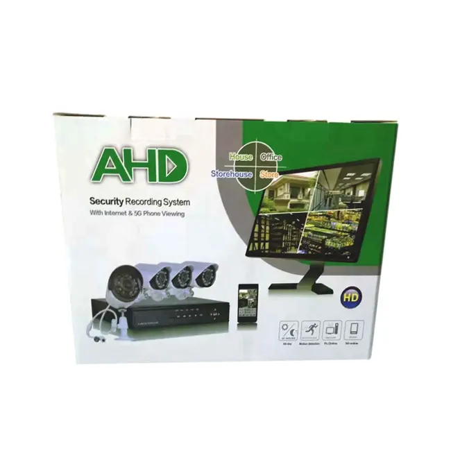 Factory Price ahd cctv kit 4ch 1080p cctv camera system for home security cctv system