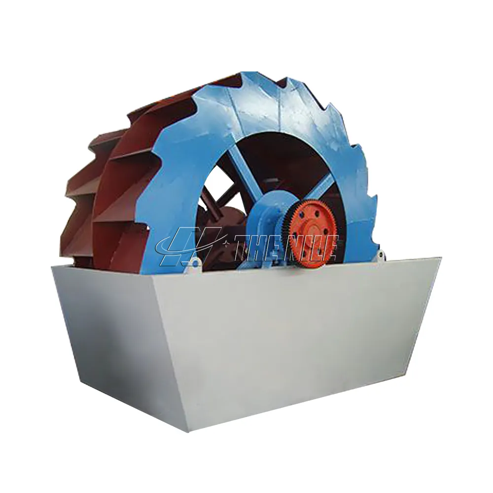 China supply wheel bucket sand washer use for water conservancy