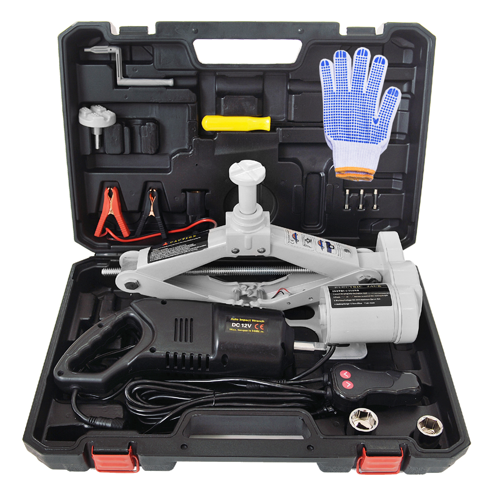 Новый стиль 2 т мини электрический scissor jack
