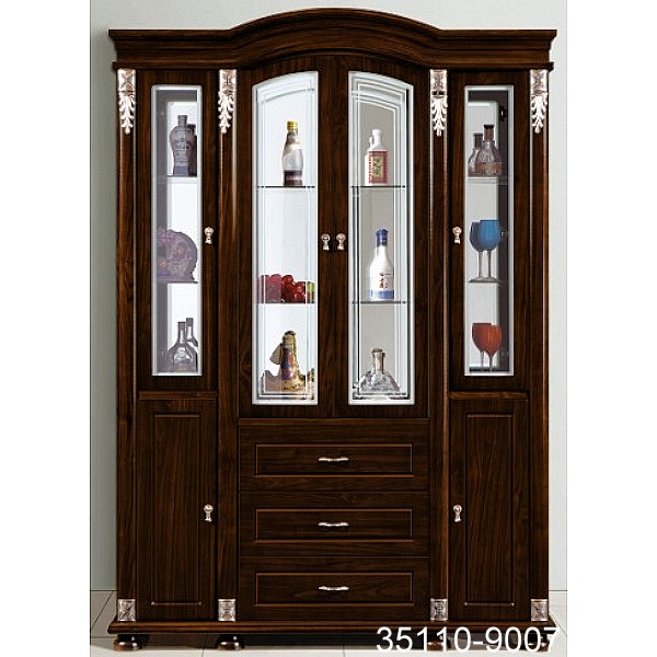 Классический деревянный шкаф 35110-9007