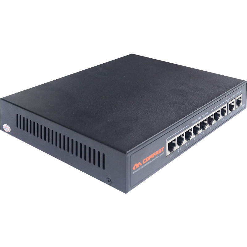 COMFAST CF-SG181P 8-портовый гигабитный коммутатор poe switch, внутренний блок питания для коммутатор питания через ethernet
